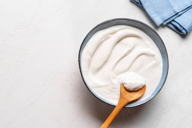 istock Bowl of Greek Yogurt 2187310437