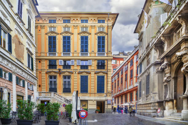 istock Garibaldi street in Genoa, Italy 2187314012