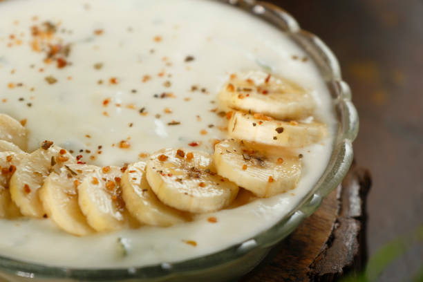 Banana Raita is a refreshing and mildly sweet yogurt-based Indian side dish. It pairs well with spicy dishes, biryanis, or as a cooling addition to meals.