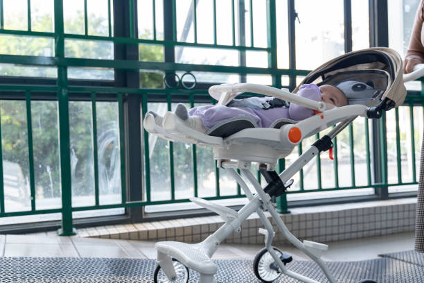 istock The baby in the stroller 2187325740