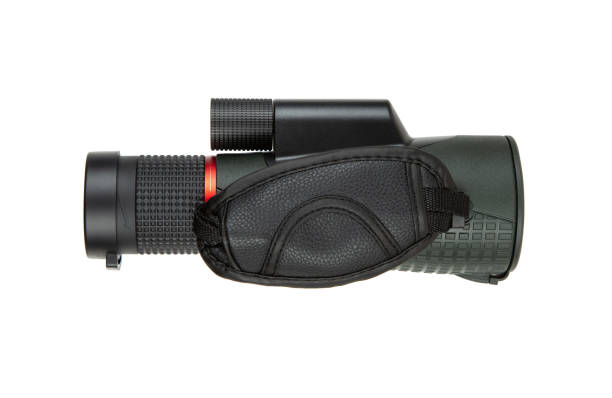 High-quality thermal imaging monocular with a textured grip, lens cap, and ergonomic design, ideal for outdoor activities and wildlife observation.