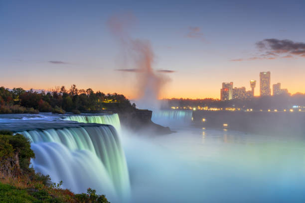 istock Niagara Falls, New York, USA at Dusk 2187342302