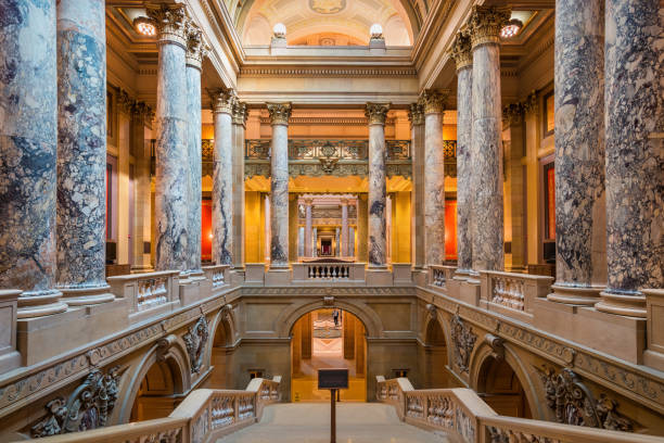 istock Minnesota State Capitol Saint Paul Marble Interior USA 2187344828