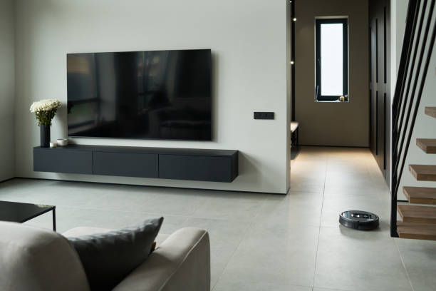 istock Modern Living Room Interior Featuring Minimalist Design 2187351146
