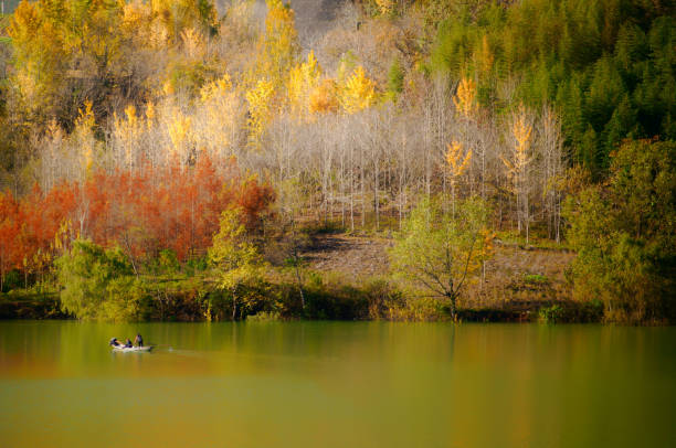 istock Zhangliu Village Weir Valley Scenery 2187353351