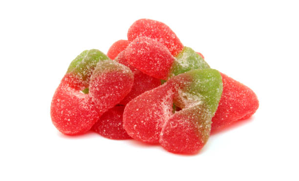 istock Jelly sugar candies isolated on white background 2187361097