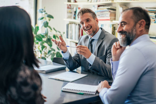 istock Discussion for the new agreement 2187364853