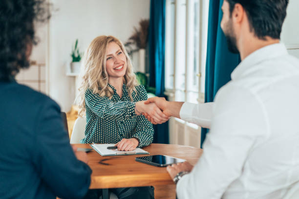 istock Handshake for the new agreement 2187364857