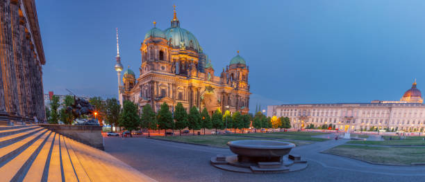istock Dom Cathedral on Museum Island in Berlin at sunset 2187370560