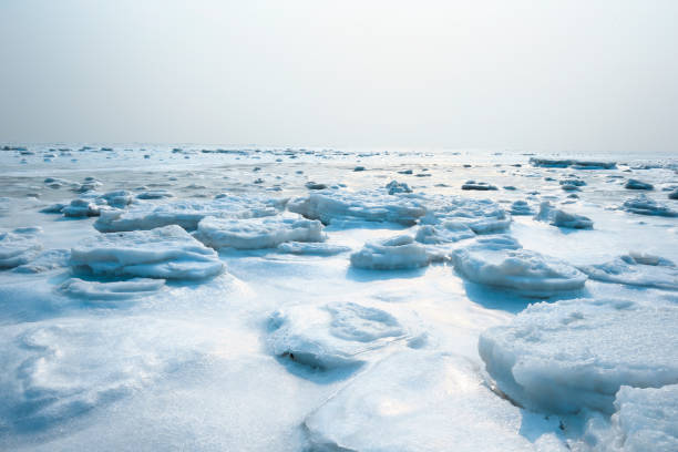 istock The winter sea ice 2187376723