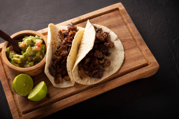 istock Beef steak tacos mexico food 2187385274