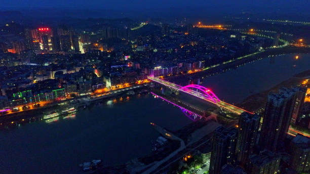 istock Bridge,River,Sichuan Basin,China,Asia. 2187387326