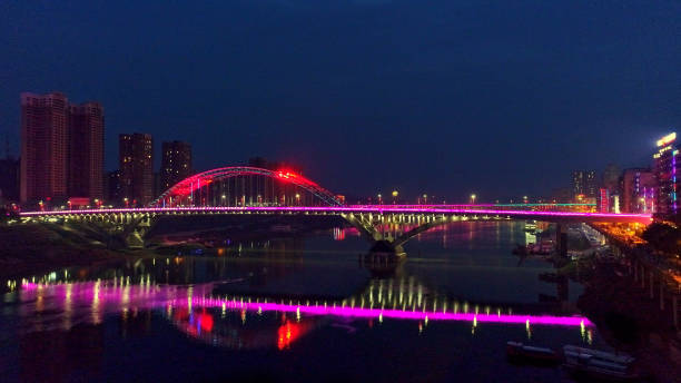 istock Bridge,River,Sichuan Basin,China,Asia. 2187387363