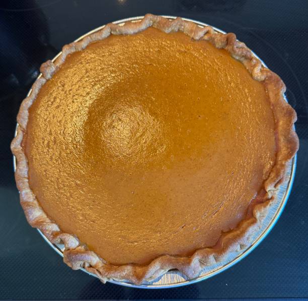istock Homemade pumpkin pie 2187391028