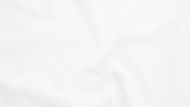 istock Organic Fabric cotton backdrop White linen canvas crumpled natural cotton fabric Natural handmade linen top view background  organic Eco textiles White Fabric linen texture 2187392013
