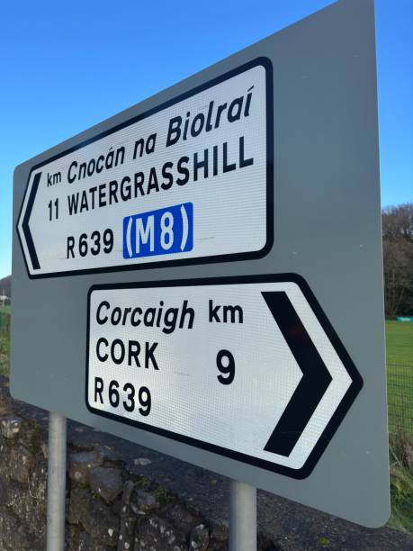 istock Watergrasshill and cork sign post 2187393236