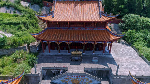 istock Ancient buildings,Qu County,Dazhou,Sichuan,China,Asia. 2187398465