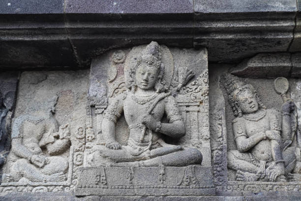 istock Relief of Prambanan Temple 2187399685
