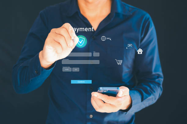 istock Online Payment Transactions The safest and most efficient method for secure online payment transactions. 2187401538