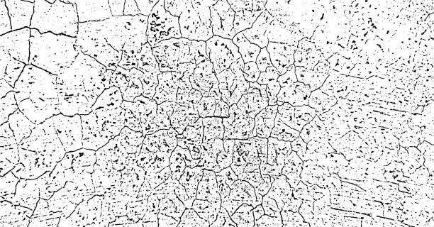 istock cracked land effect background, grunge drawing of cracked walls, vintage grunge texture,  a black and white drawing of a cracked land, grunge texture of old paint wall, vintage cracked background, 2187416466