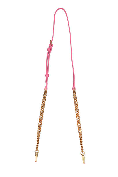 istock Gold Chain and Pink Bag Strap 2187428390