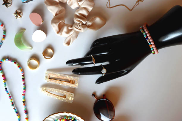 istock Hand Figurine, Various Jewelry And Accessories 2187429675