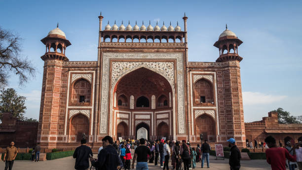 istock The architecture of Taj Mahal in Agra, India 2187431249