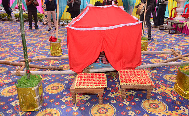 istock old traditioanl object in which bride goes to her new home in India 2187436309