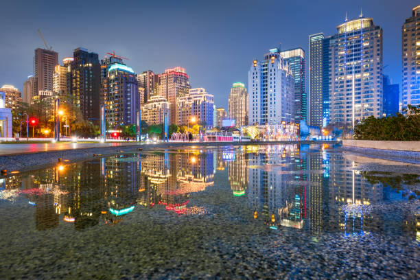istock Taichung, Taiwan City Skyline 2187446482