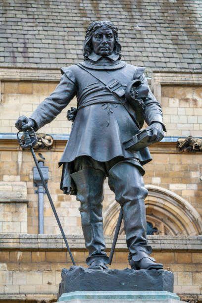 istock Oliver Cromwell Statue. London, UK 2187449378