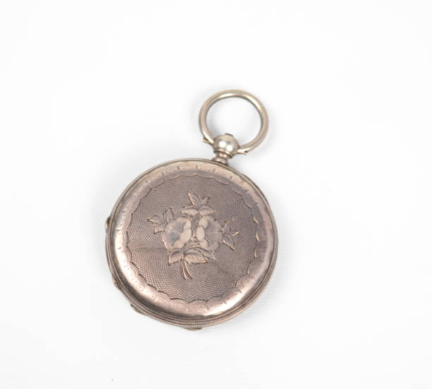 istock old pocket watch on white background 2187452267