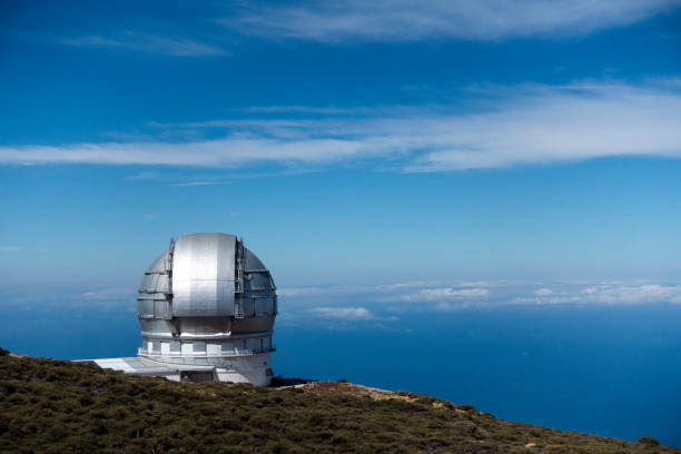 Telescope MAGIC I of the Roque de los Muchachos Observatory on La Palma, Canary Islands