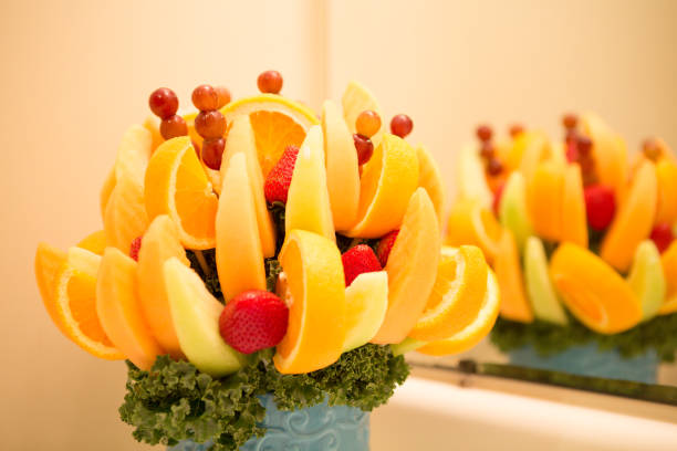 istock Vibrant Fruit Bouquet with Oranges, Strawberries, Grapes, and Grapefruit 2187455320