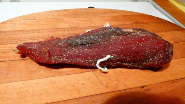 istock Dried Meat and Dried Sausages Deli 2187461926