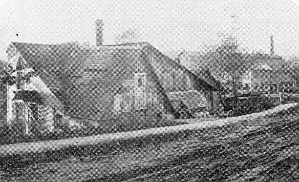 istock Antique image of Franklin County, Massachusetts: Chapman Street 2187462649