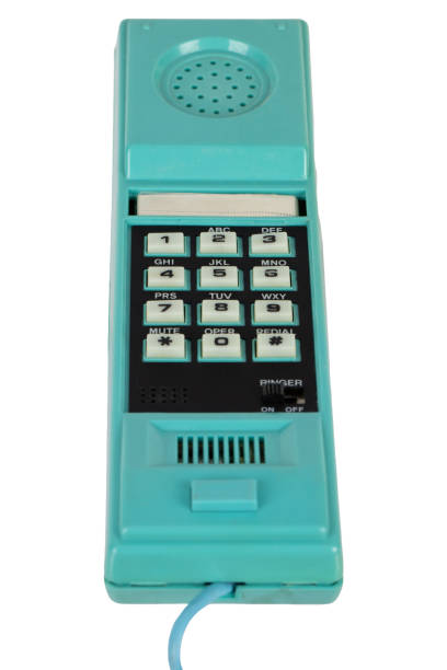 istock green retro push-button phone 2187464958