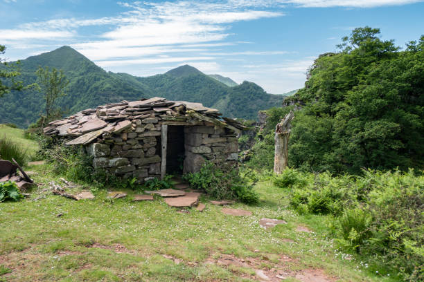 istock Stone house in the mountains 2187465761