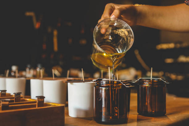 istock The process of making candles in the workshop 2187473376