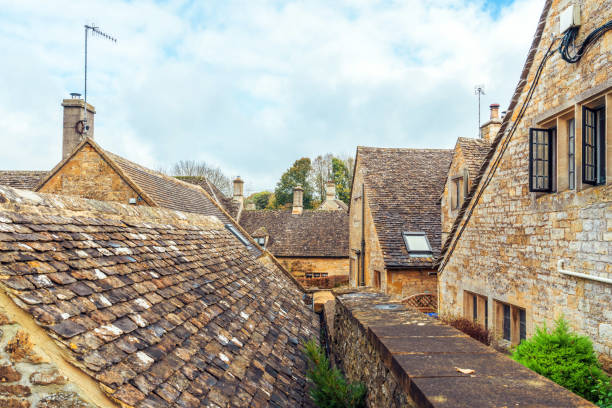 Traditional buildings at Upper Slaughter, England, UK