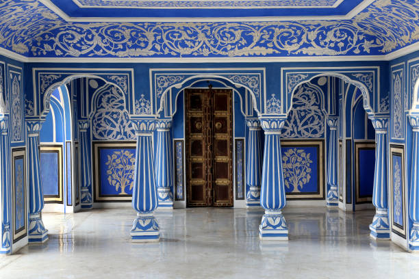 istock The Blue Palace in Chandra Mahal. 2187475553