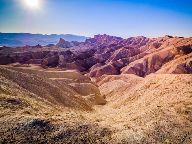 istock Zabriskie point's colorful ridges at sunrise in death valley national park 2187482918