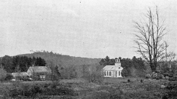 istock Antique image of Franklin County, Massachusetts: North New Salem 2187483190