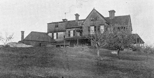 istock Antique image of Franklin County, Massachusetts: Summer Home, Mrs John White Field 2187483872