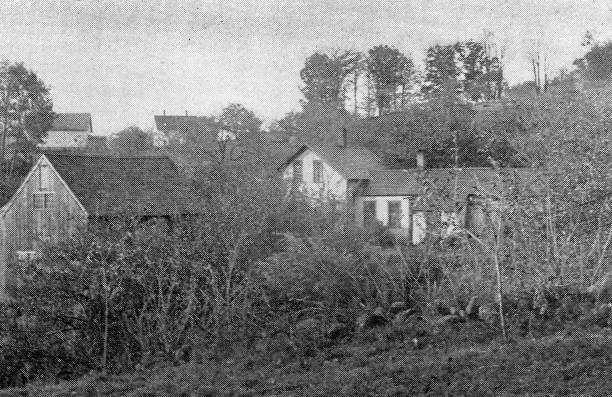 istock Antique image of Franklin County, Massachusetts: Prof Sherwin's Birthplace 2187484690