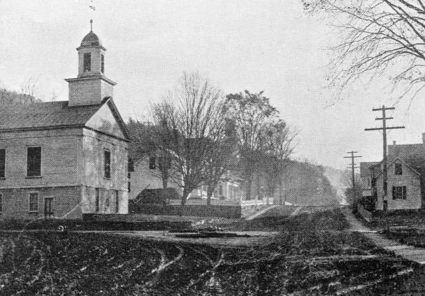 istock Antique image of Franklin County, Massachusetts: Charlemont 2187484842