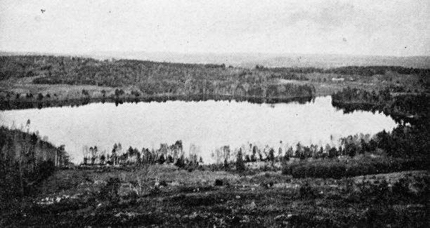 istock Antique image of Franklin County, Massachusetts: North Pond 2187486930