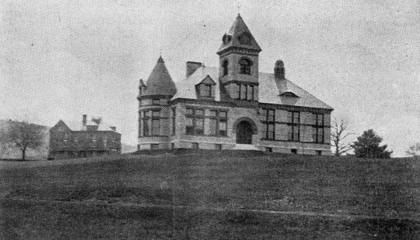 istock Antique image of Franklin County, Massachusetts: Talcott Library, Weston hall 2187487229