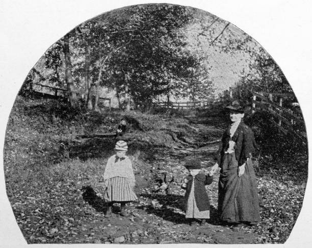 istock Antique image of Franklin County, Massachusetts: Family 2187487391