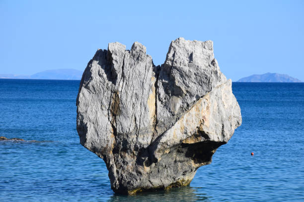 Heart rock, Preveli, Crete