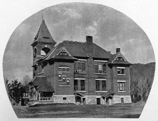 istock Antique image of Franklin County, Massachusetts: Arms Academy 2187488907
